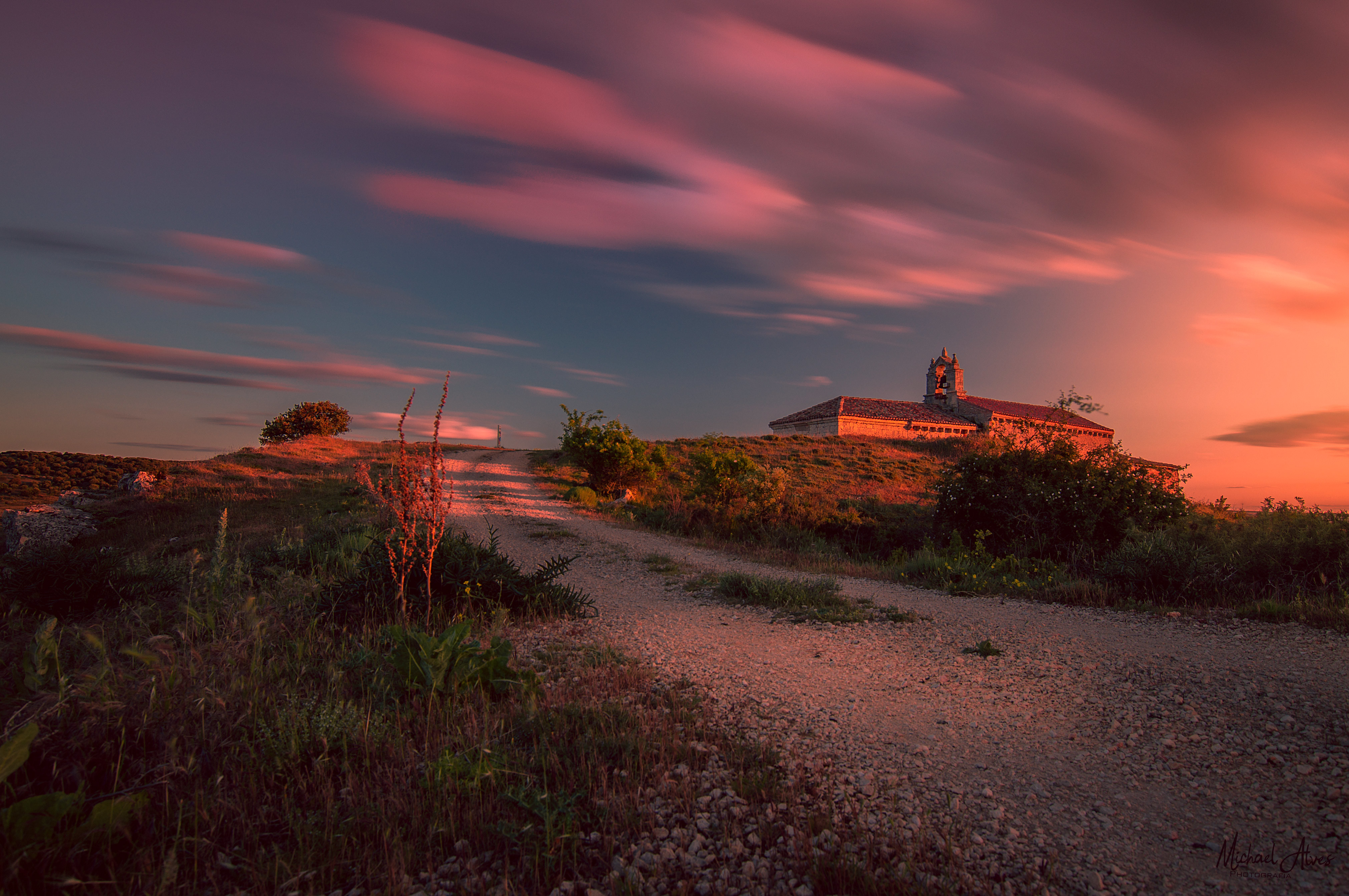 Atardecer en Los Ausines